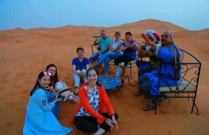 Desert Berber Fire Camp Merzouga Exterior photo