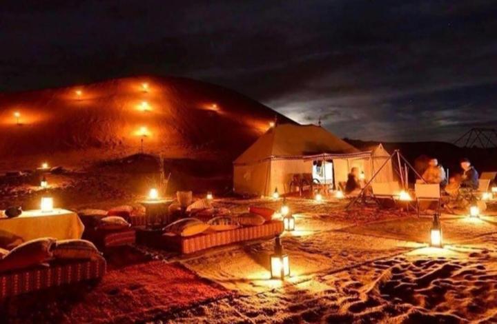 Desert Berber Fire Camp Merzouga Exterior photo